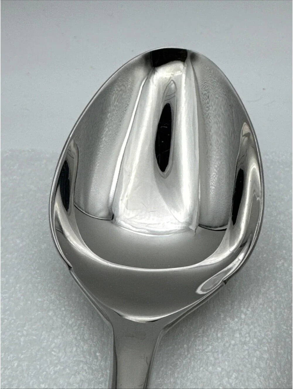 Princess House Barrington 18/10 Stainless Set Serving (2) & Slotted (1) Spoons